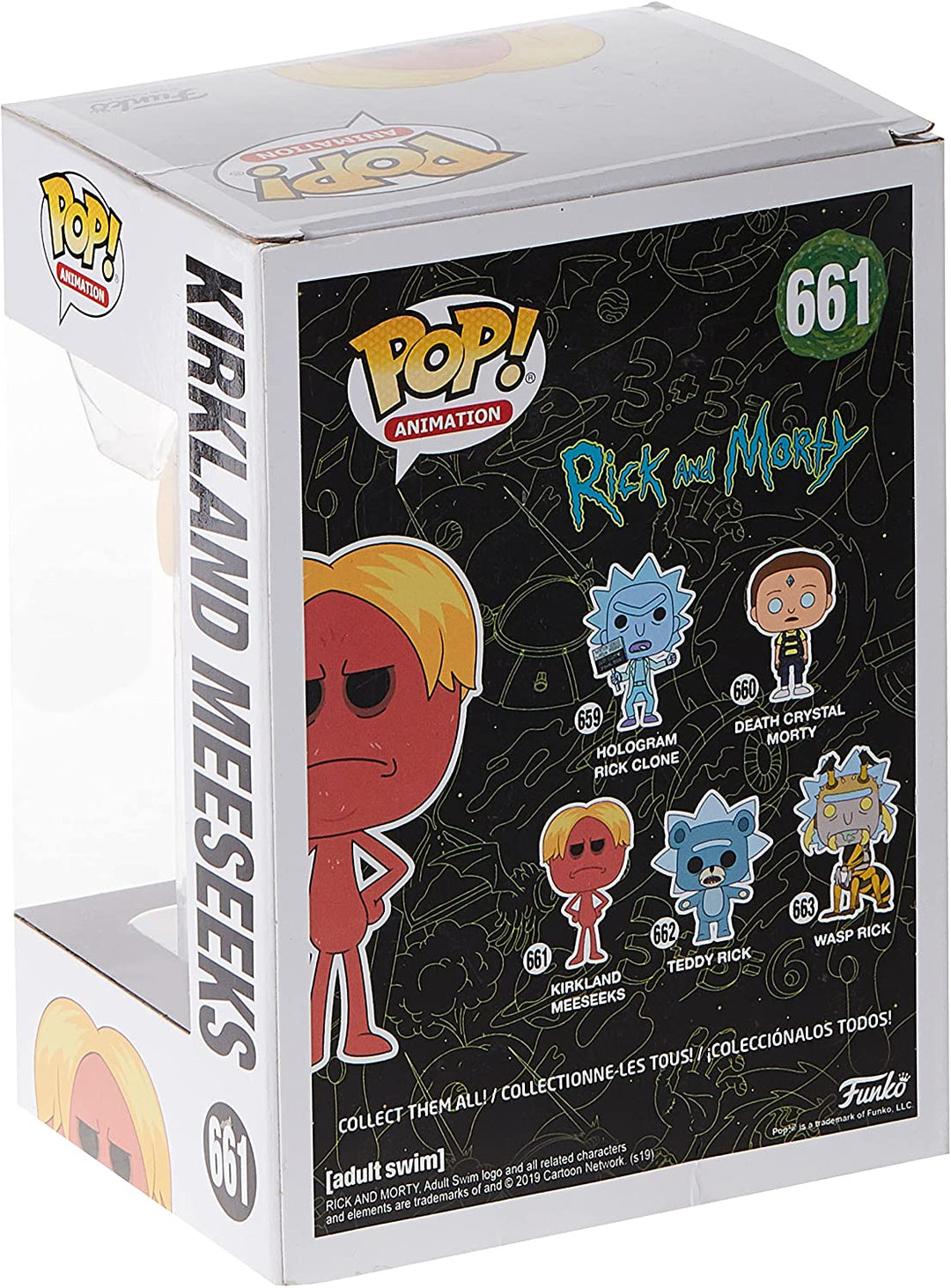 Rick & Morty Kirkland Meeseeks Funko 44251 Pop! Vinyl #661