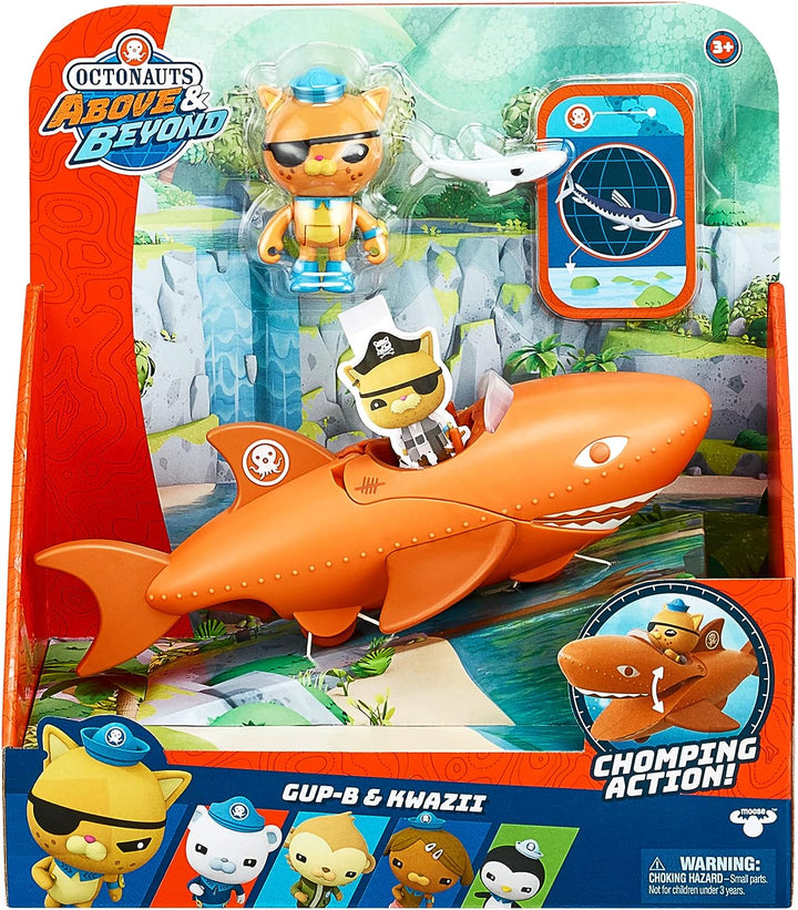 Octonauts Series 1 Figure & Vehicle – Kwazii & Gup