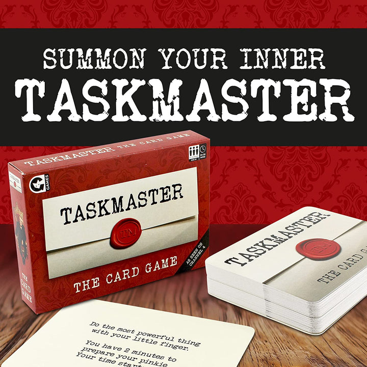 Taskmaster Card Game