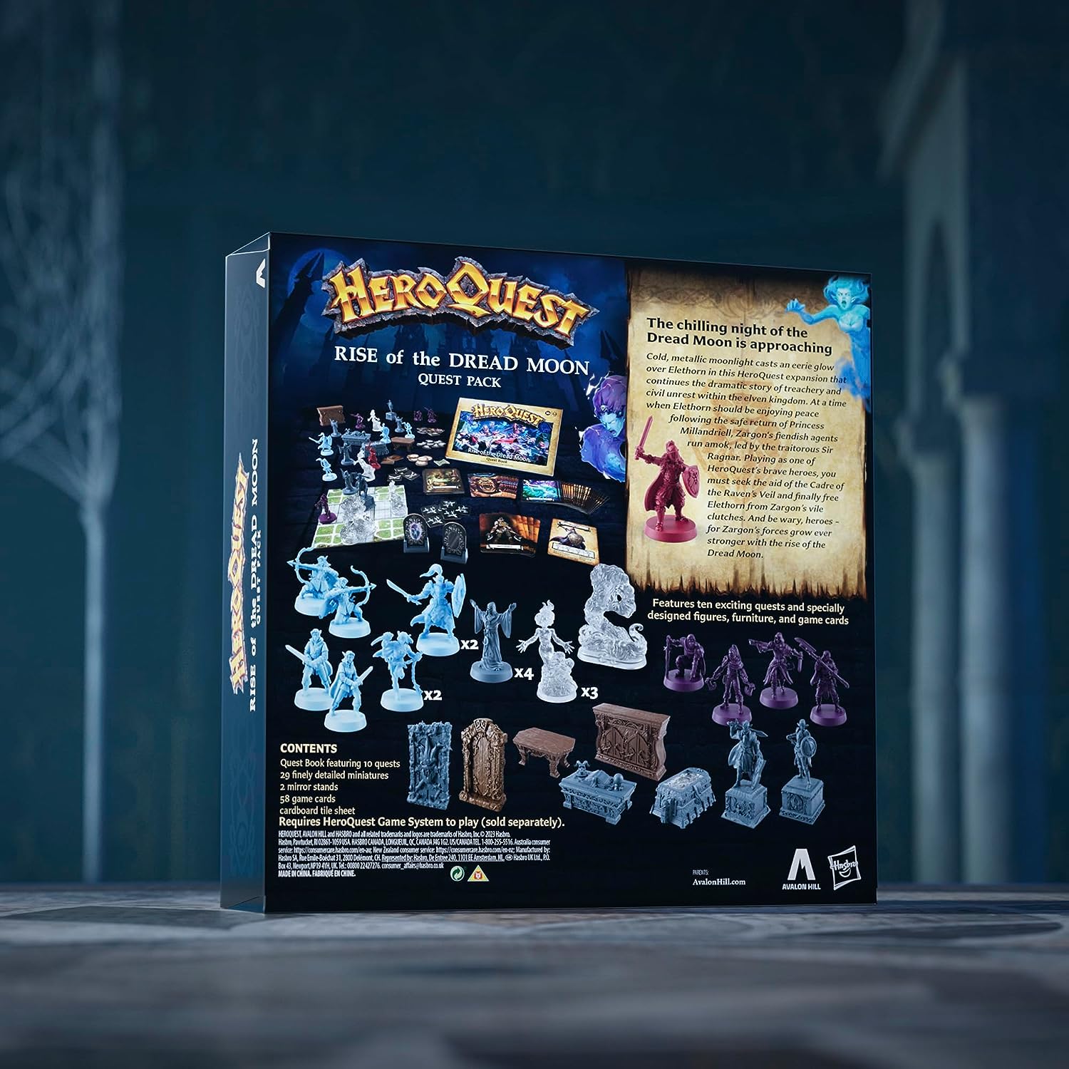 Avalon Hill HeroQuest Rise of the Dread Moon Quest Pack 7