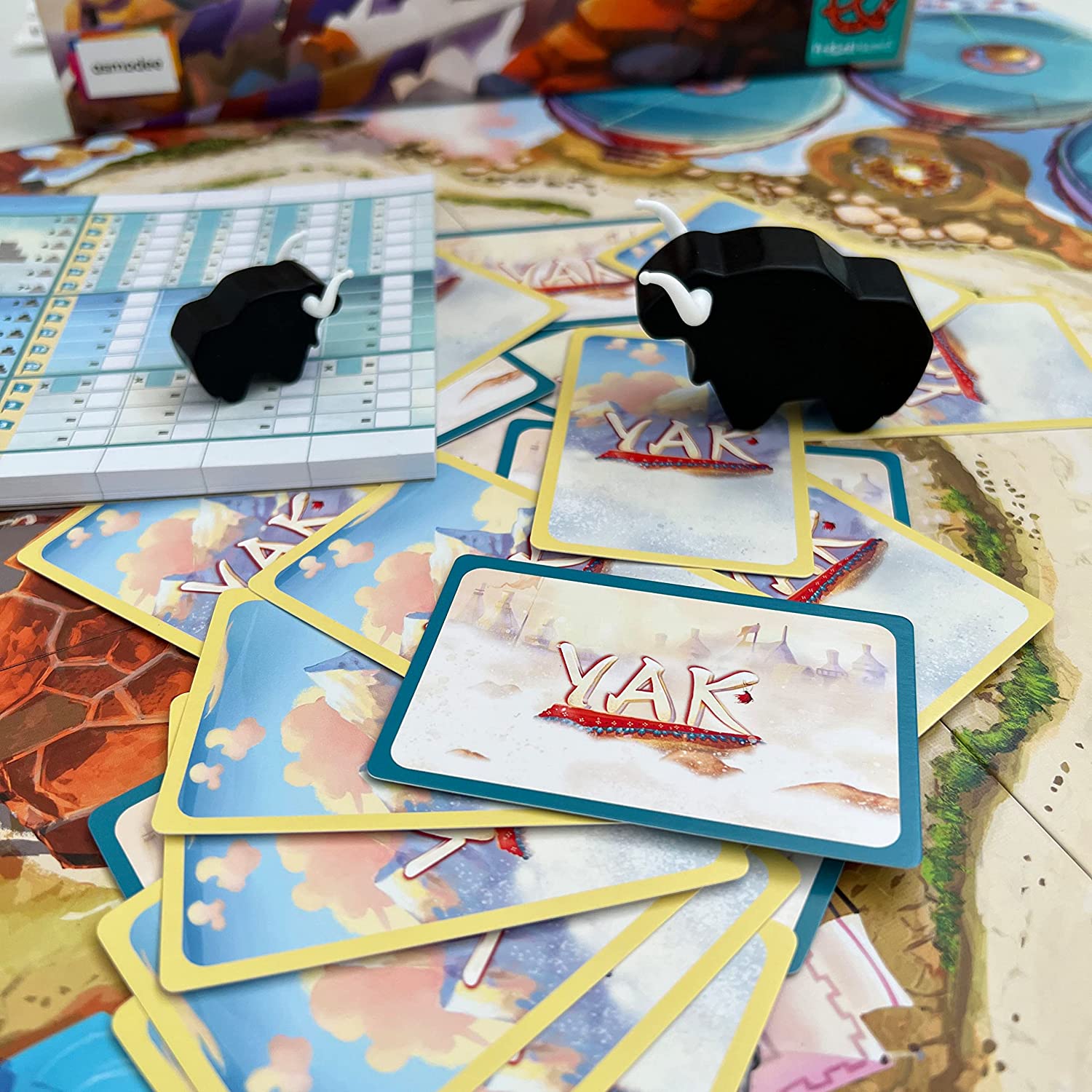 Pretzel Games Yak Board Game | Strategy Resource Management Game for 2-4 Players 5