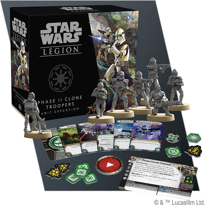 Star Wars Legion: Phase II Clone Troopers Unit Expansion