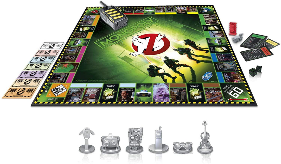 Hasbro Monopoly Game: Ghostbusters Edition Board Game - Yachew