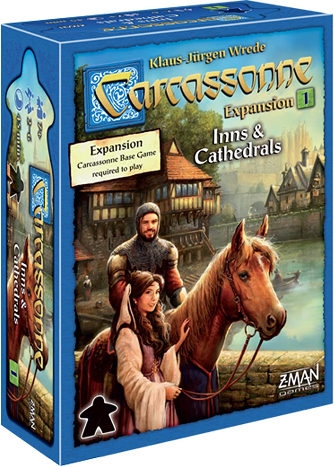 Carcassonne Inns & Cathedrals Board Game Expansion 1