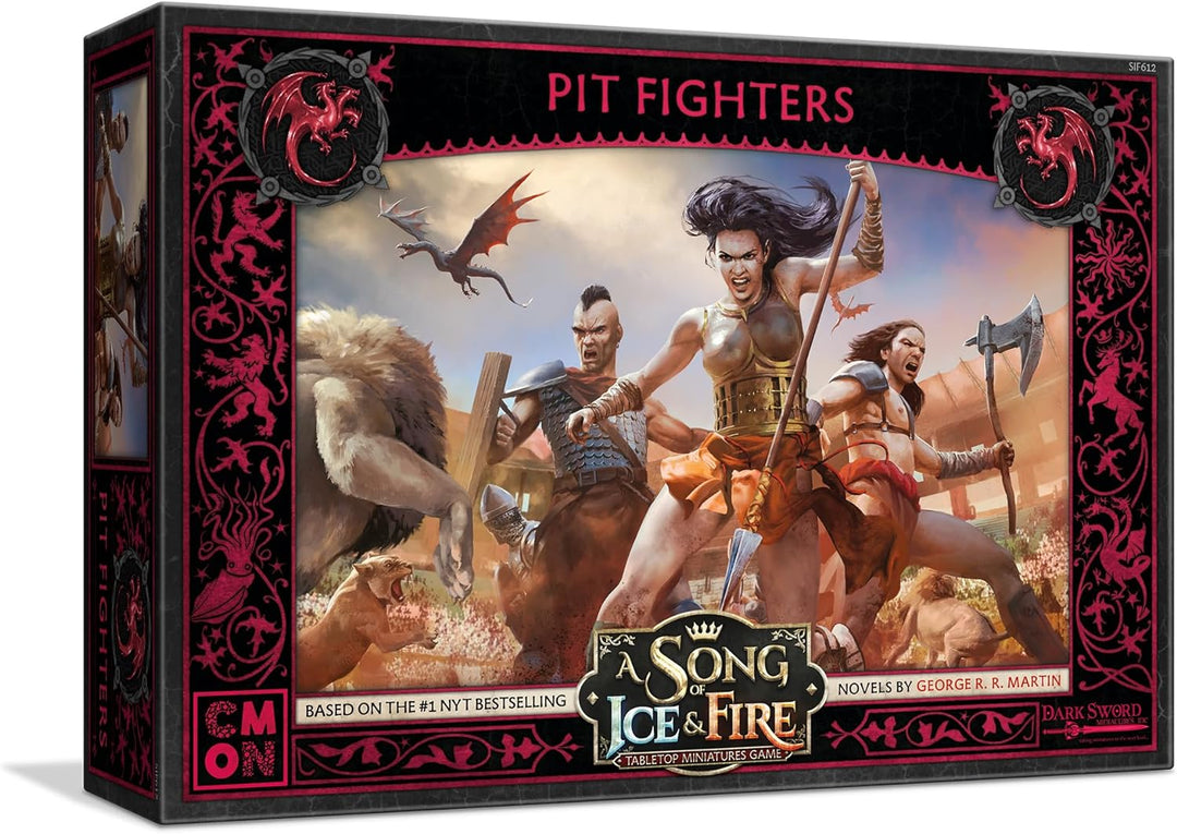 A Song of Ice and Fire Tabletop Miniatures Game Pit Fighters Unit Box - Add Fear