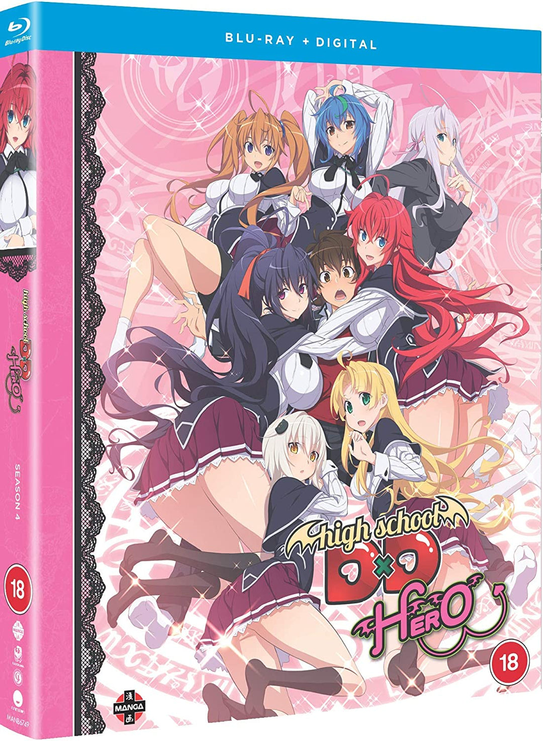 High School DxD HERO - Action  (Season 4) Free [Blu-ray]