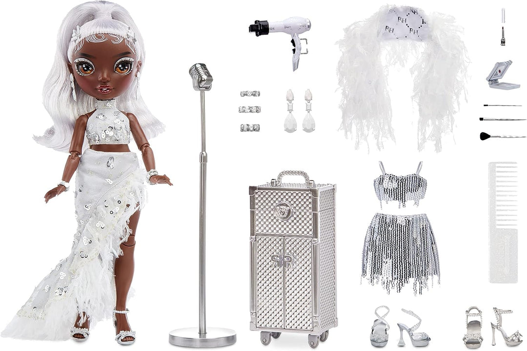 Rainbow High Rainbow Vision Divas - AYESHA STERLING - Silver - Fashion Doll