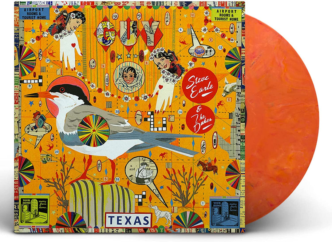 Steve Earle & The Dukes - Guy (Red/Orange Swirl Viny) [VINYL]