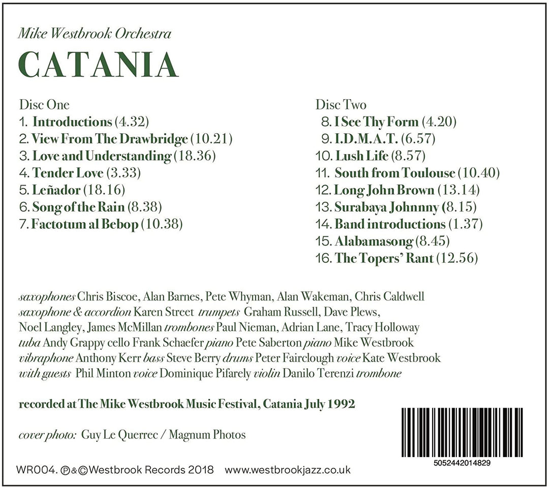 Mike Westbrook Orchestra  - Catania [Audio CD]