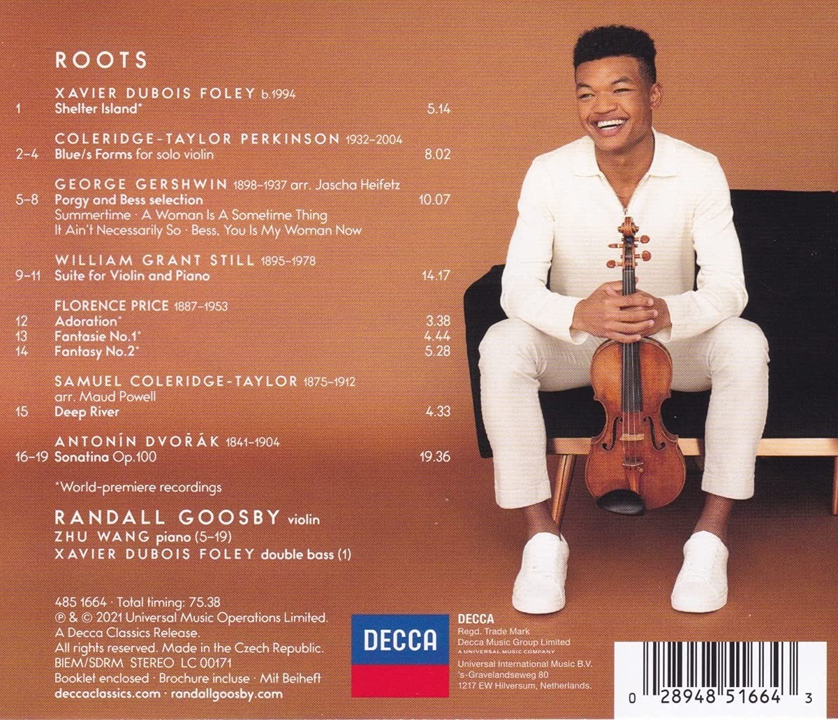 Randall Goosby - Roots [Audio CD] 2
