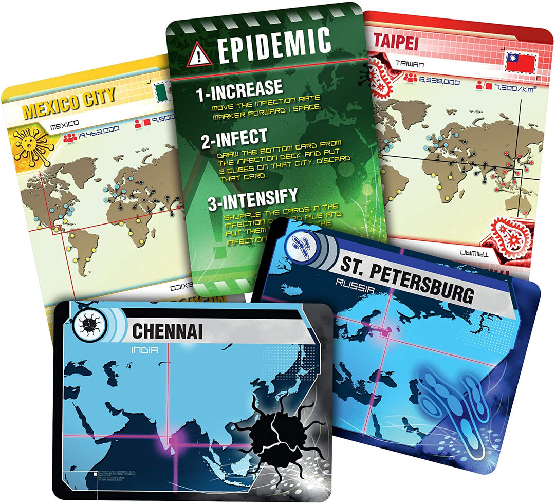 Jeu de société sur la pandémie de Z-Man Games