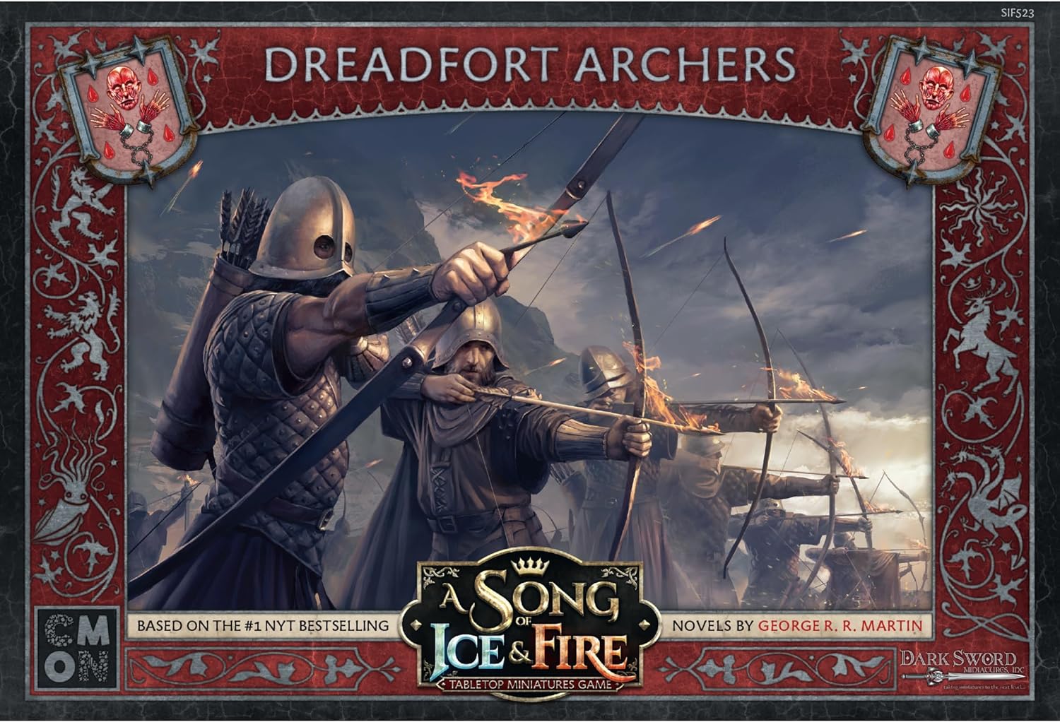 CMON A Song of Ice and Fire: Tabletop Miniatures Game Dreadfort Archers Unit Box 3