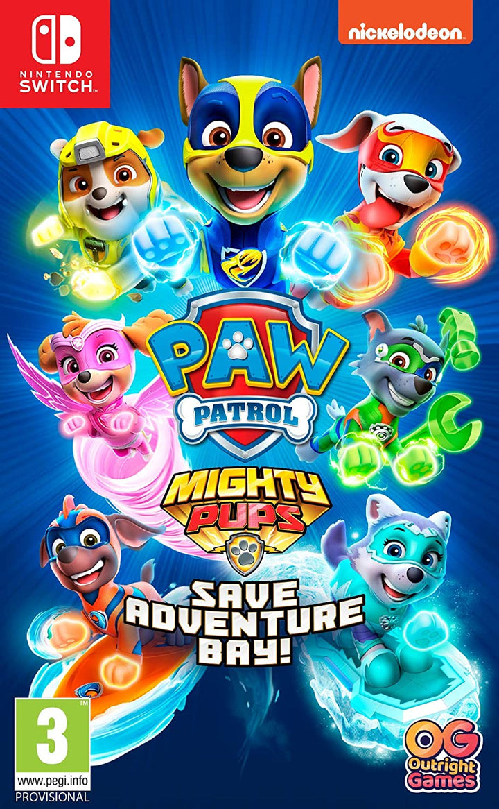 Paw Patrol Mighty Pups Save Adventure Bay! (Nintendo Switch)