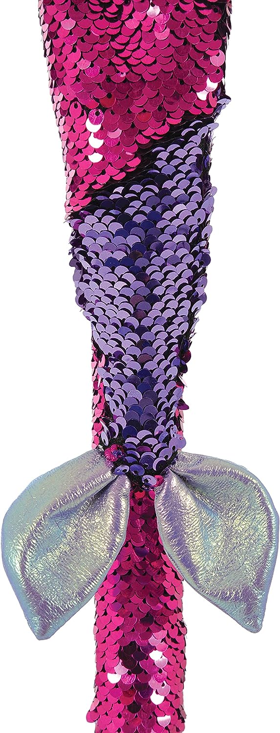 abgee 703 M004373 EA Barbie Mermaid Sequin Inline Scooter, Pink