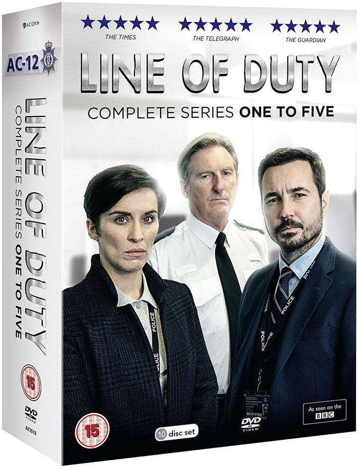 Line of Duty - Series 1-5 [DVD]