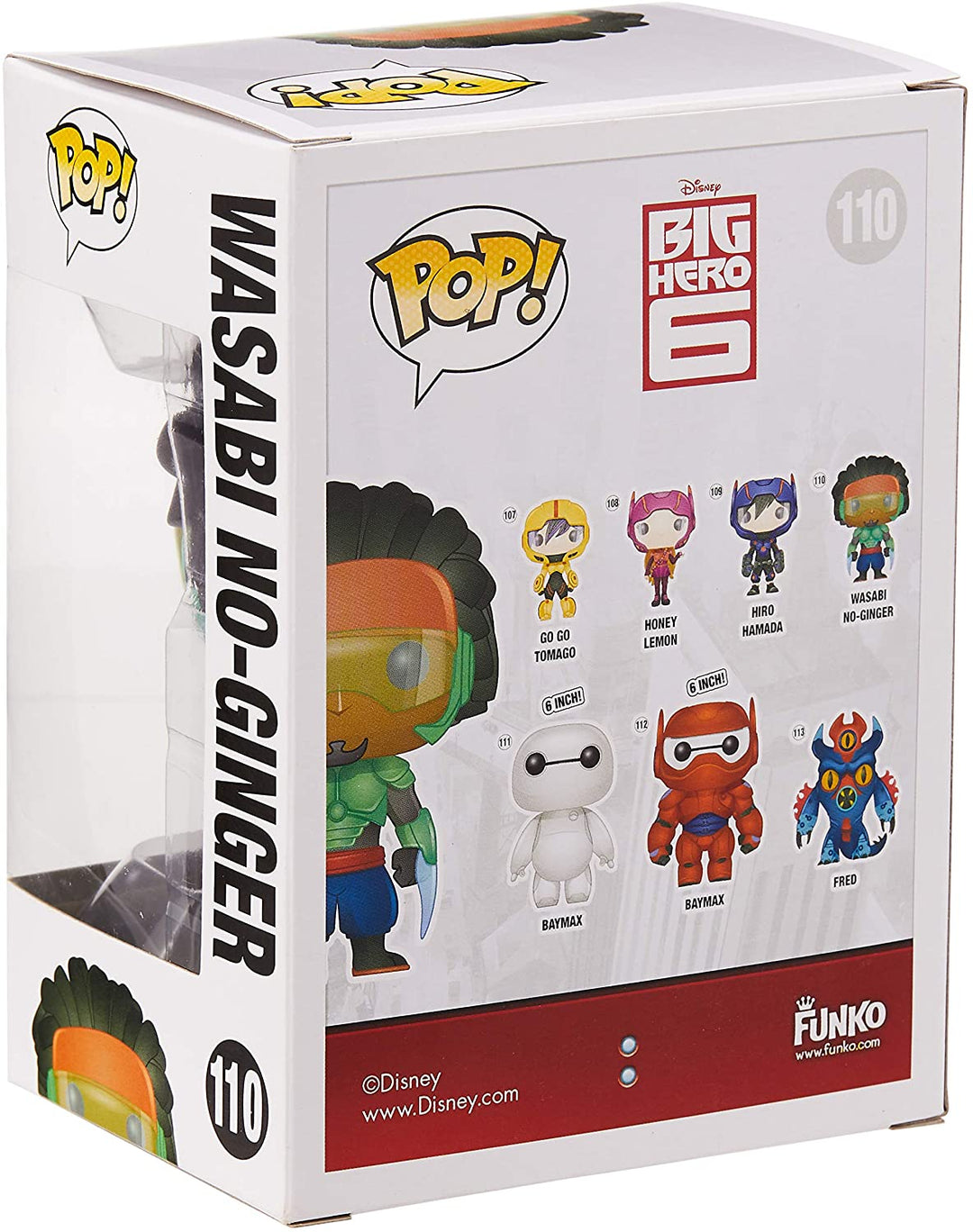 Big Hero 6 Wasabi No-Ginger Funko 75646 Pop! Vinyl #110