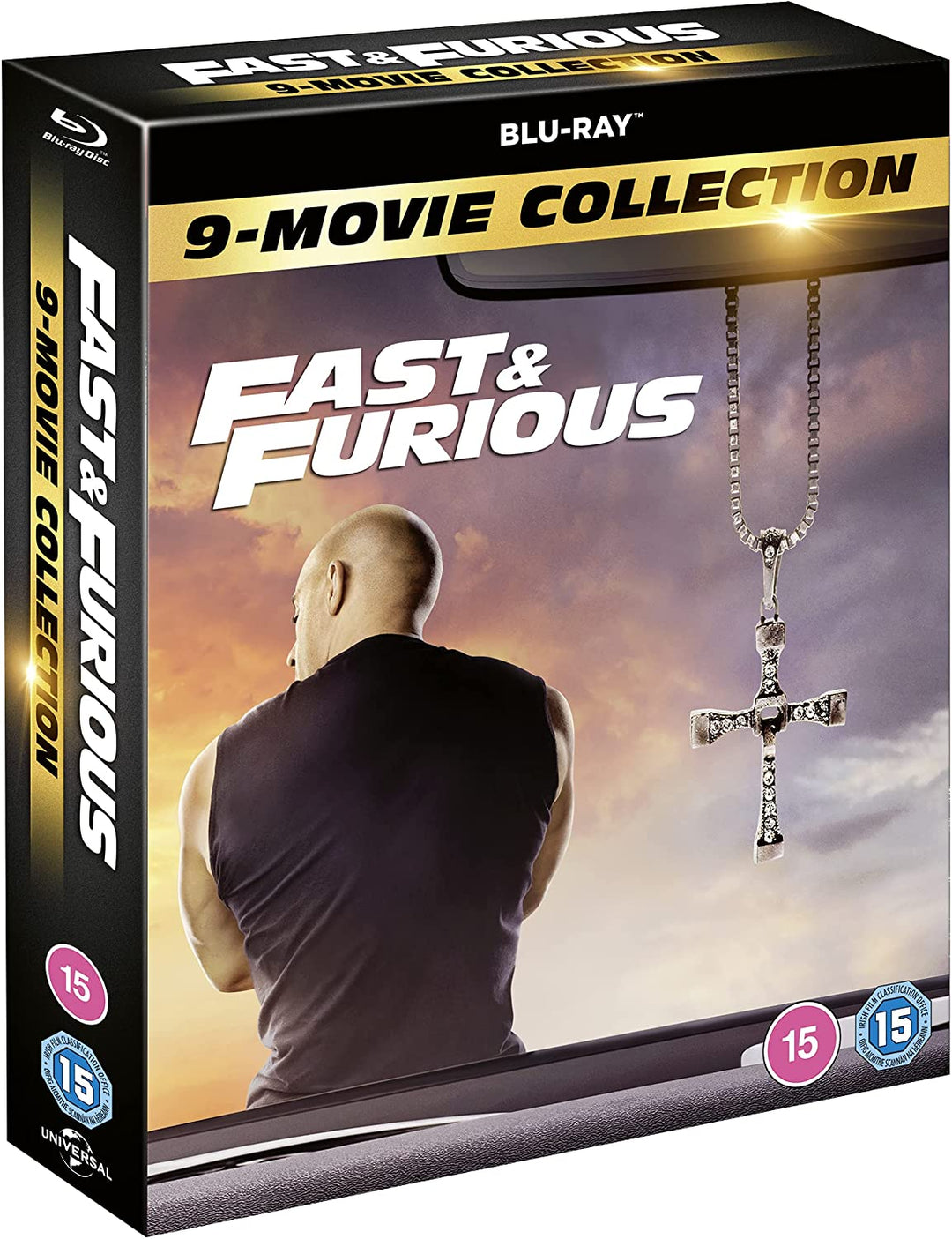 Fast & Furious 1-9 Film Collection [2021] [Region Free] - Action/Drama [Blu-ray]