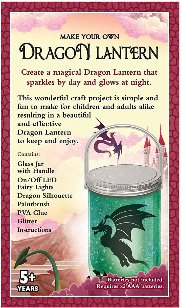 BABY born 871 CHP0006 EA Make Your Own Dragon Lantern, red