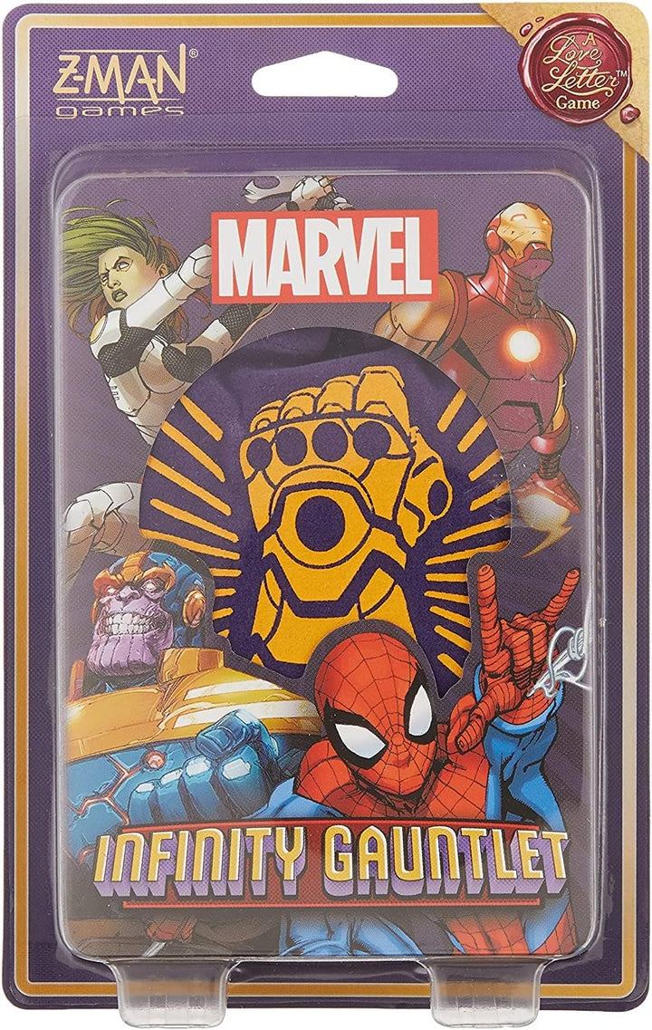 Z Man Games ZMGMZ01 Marvel Infinity Gauntlet: A Love Letter Game, Mixed Colours