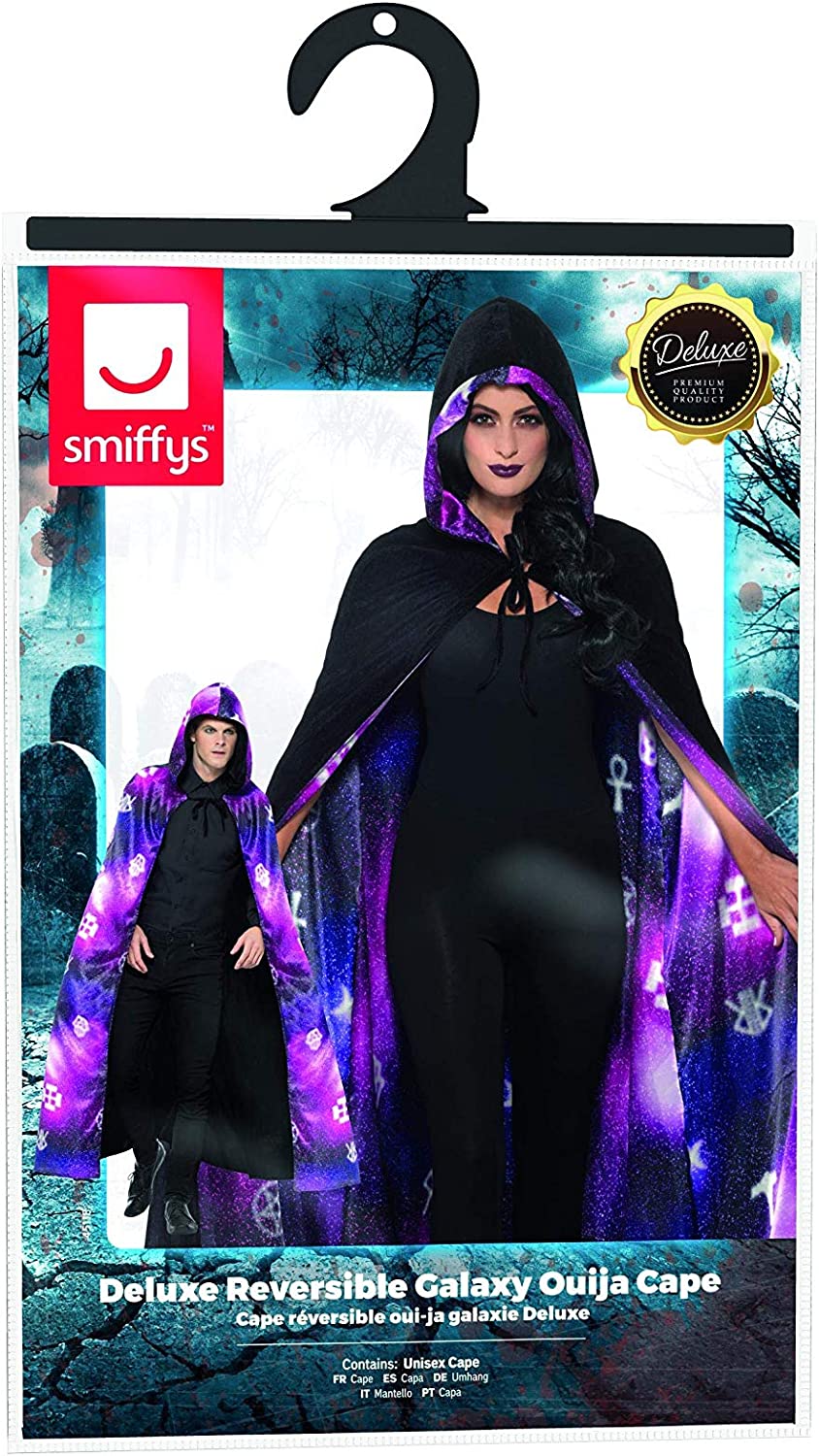 Smiffys Galaxy Ouija Reversible Cape (45118)