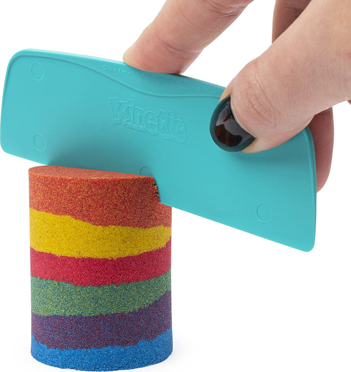 Kinetic Sand Rainbow Mix Set con 3 colores de arena cinética (382g)