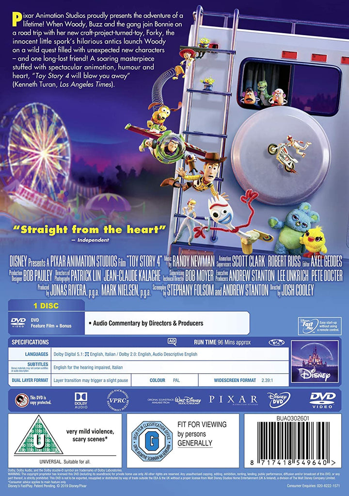 Disney & Pixar's Toy Story 4 - Animation [DVD]