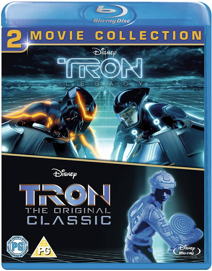 Tron Original & Tron Legacy BD [Region Free] - Sci-fi/Action [Blu-ray]