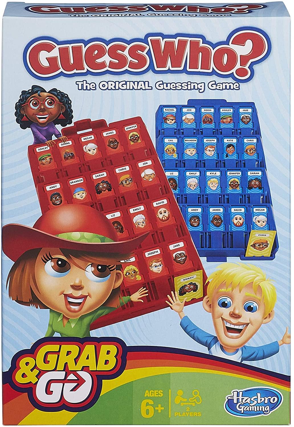 Hasbro Gaming Guess Who? Grab and Go Game - Yachew