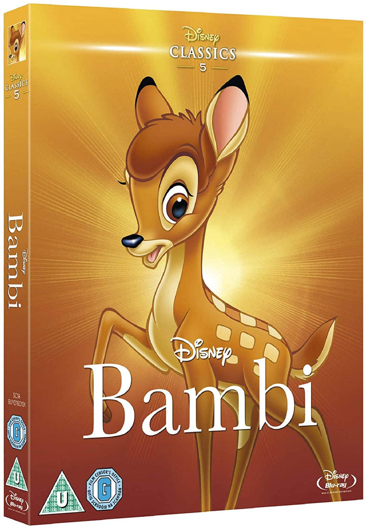 Bambi [Blu-ray] [1942] [Région gratuite]