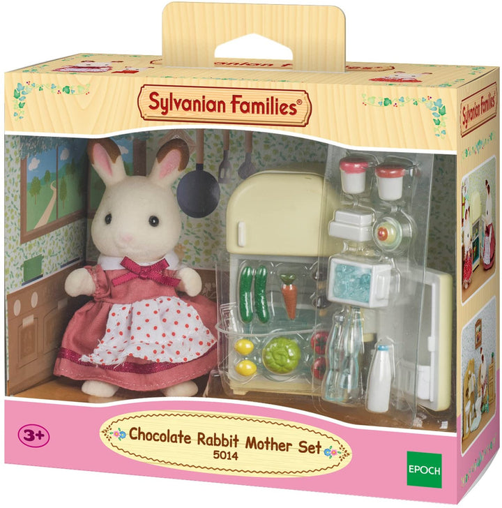 Sylvanian Families Ensemble Mère Lapin Chocolat