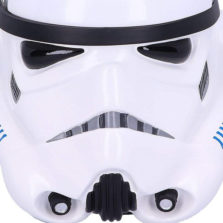 Nemesis Now The Original Stormtrooper Helmet Trinket Box, Resin, White, 17.5cm