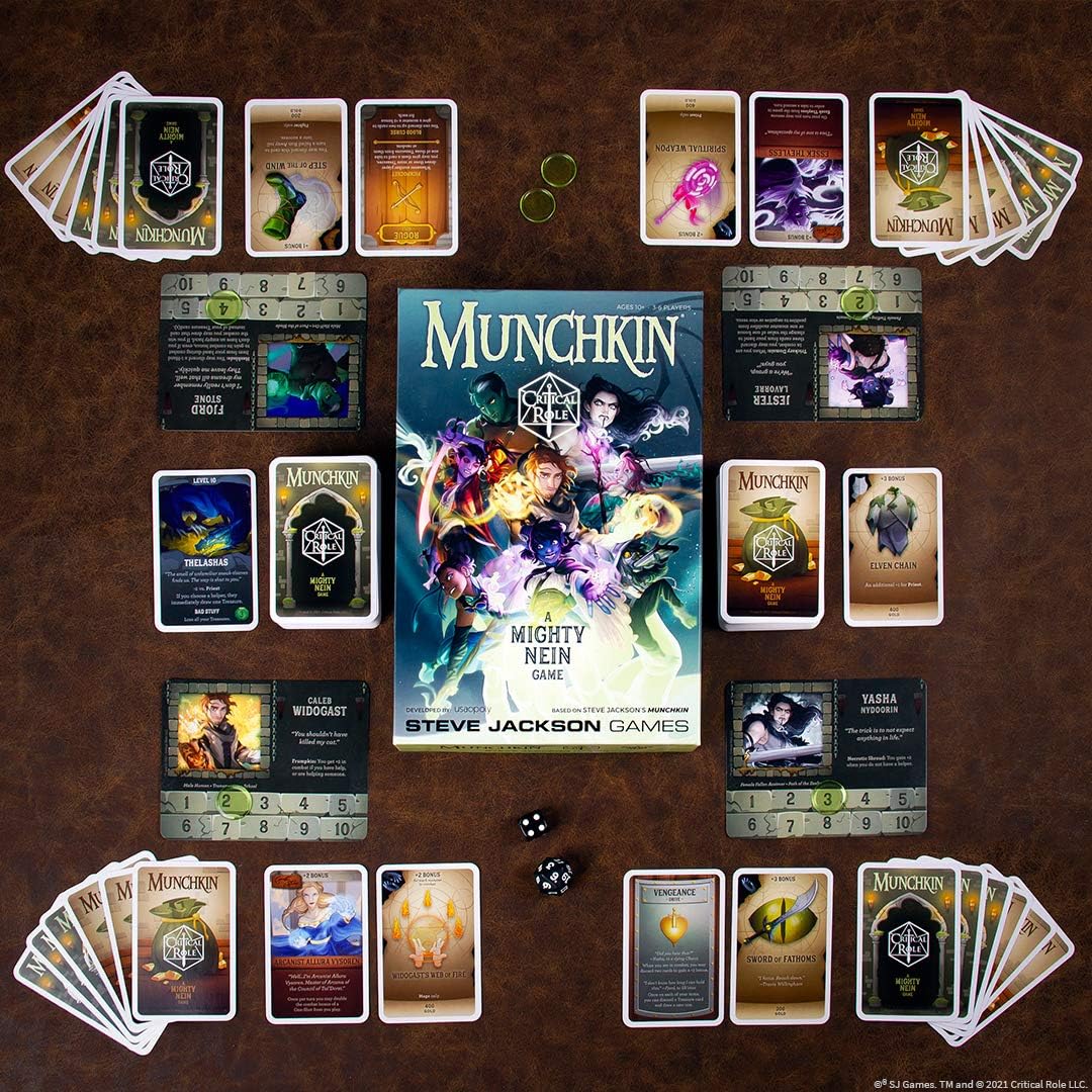 Steve Jackson Games - Munchkin: Critical Role - Board Game