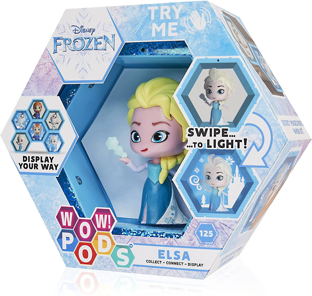 WOW! PODS Elsa - Frozen 2 | Official Disney Light-Up Bobble-Head Collectable Figure