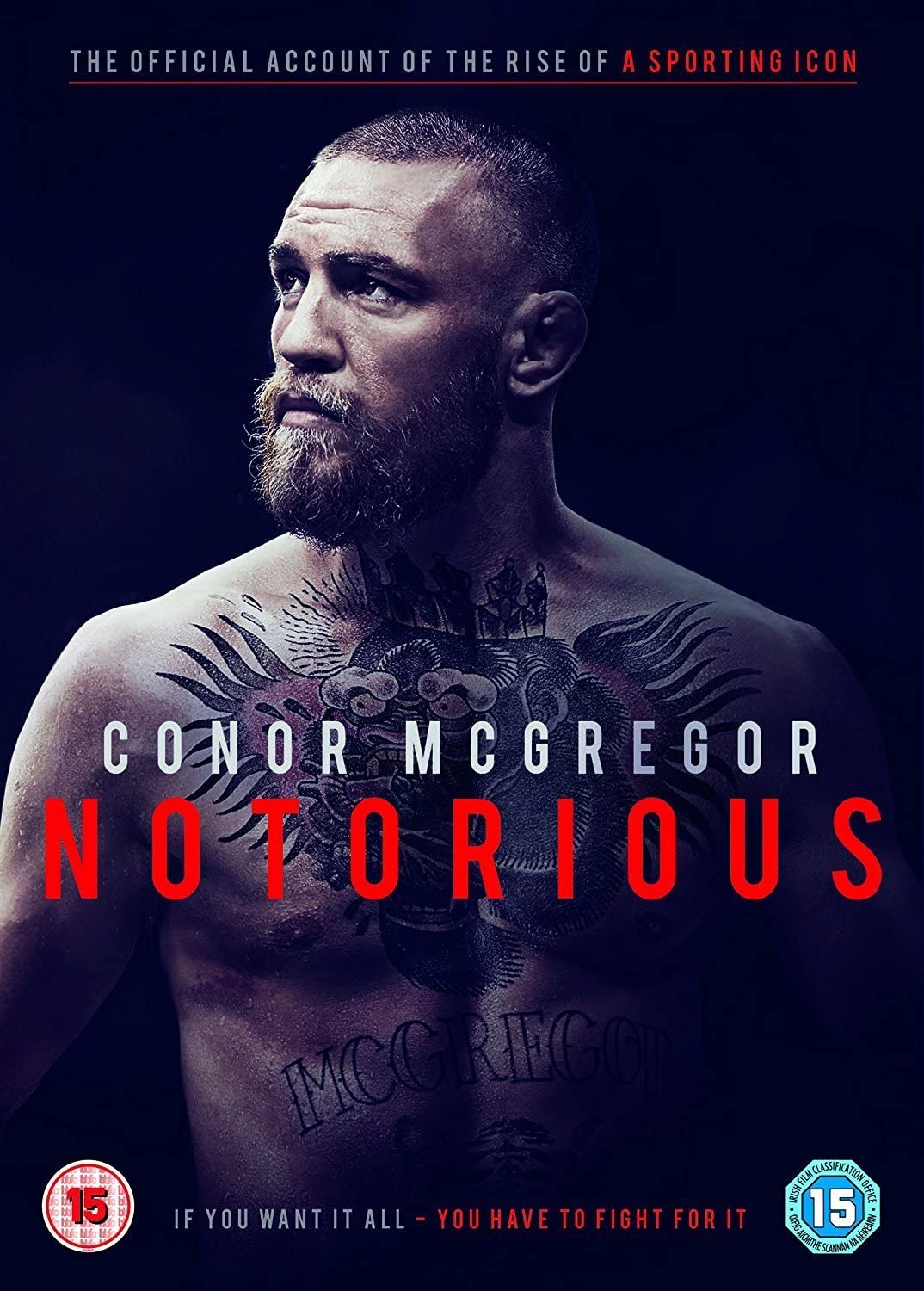 Conor McGregor - Notorious (Official Film) [2017] [2016] - Documentary/Sport [DVD]