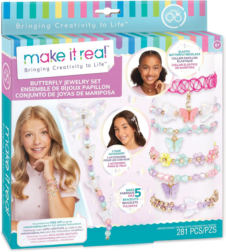 Make It Real - Butterfly Jewellery Set