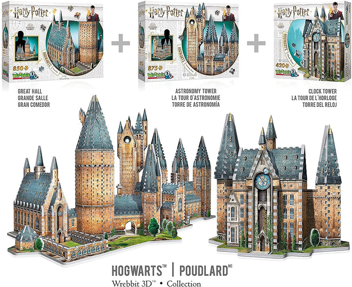 Wrebbit 3D Puzzle Harry Potter: Hogwarts Clock Tower (420pc)