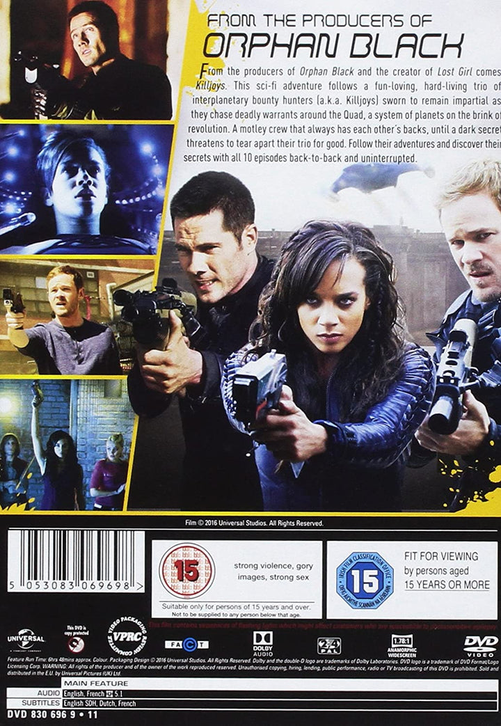 Killjoys season 1 [2015] - Sci-fi [DVD]