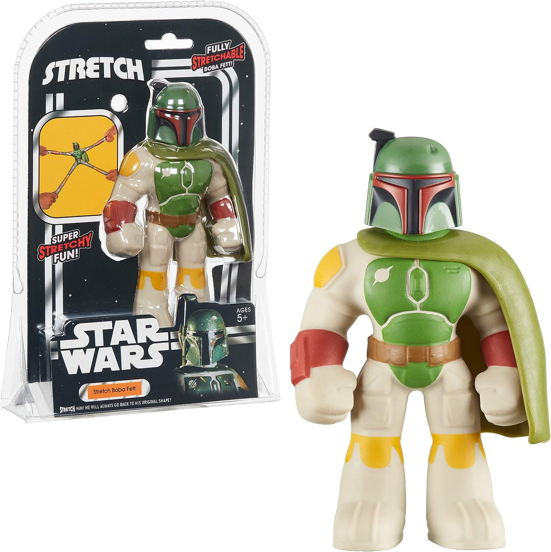 STRETCH STAR WARS BOBA FETT STRETCH TOY. STRETCH ARMSTRONG, AMAZING STRETCHY FUN