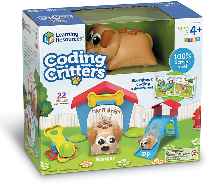 Learning Resources LER3080 Coding Critters Ranger & Zip - Yachew