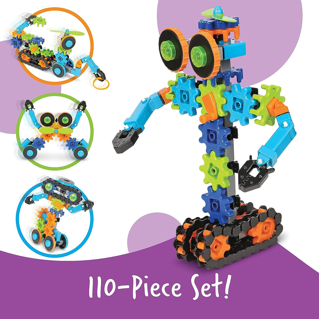 Learning Resources LER9228, Engineering, Robot Toy for Kids, STEM, Ages 5+