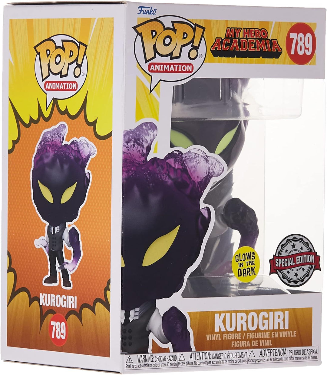 Funko POP! Animation: Kurogir (My Hero Academia) Special Editon (Glow in The Dark)