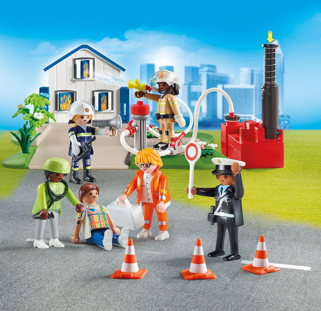 Playmobil 70980 My Figures: Rescue Playset