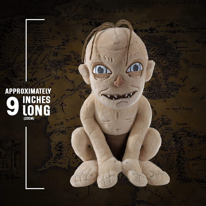 The Noble Collection LotR Gollum Plush - Officially Licensed 9in (23cm) Lord Of The Rings Plush Toy Dolls Gifts