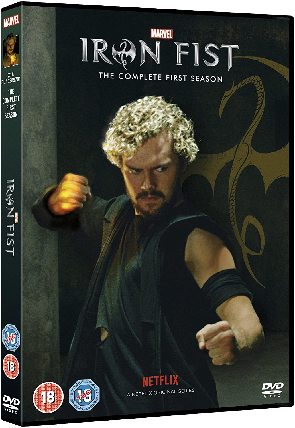 Iron Fist: The Complete First Season (2017) - DVD (Region 2) (‎BUA0289701)