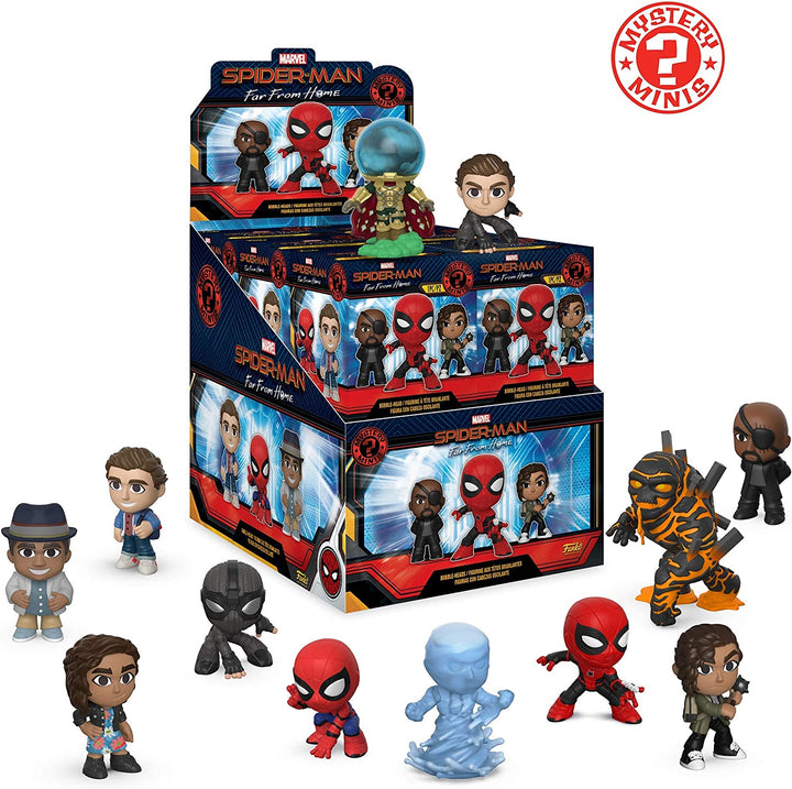 FUNKO MYSTERY MINI: Spider-Man - Far From Home (ONE Random Figure Per Purchase)