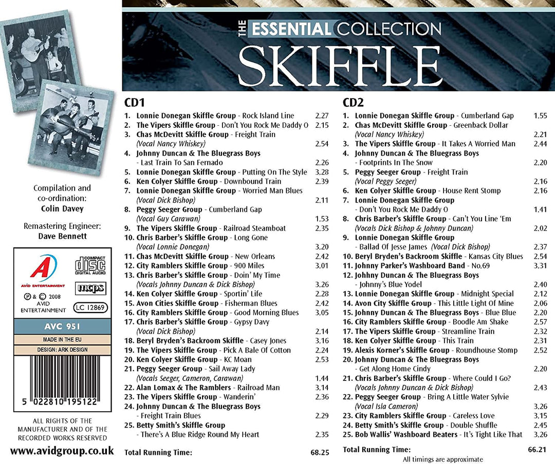 The Essential Collection - Skiffle [Audio CD]