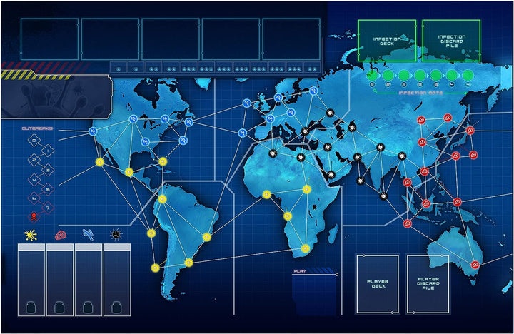 Z-Man Games | Pandemic Legacy Season 1 Blue Edition | Board Game | Ages 13+