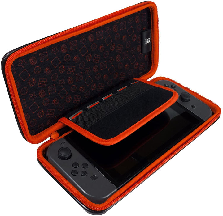 HORI Alumi Protective Metal Carrying Case with Game Card Storage (Mario) - Nintendo Switch