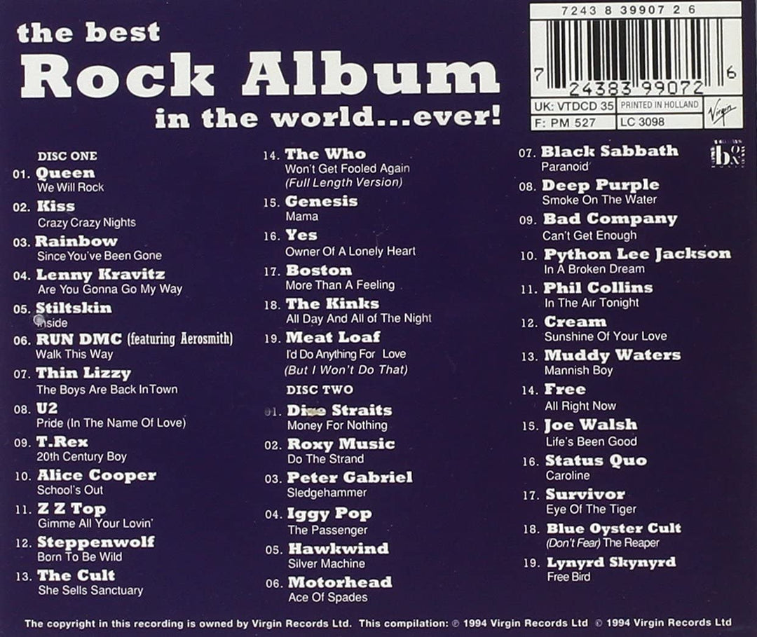 Best Rock Album Ever [Audio CD]