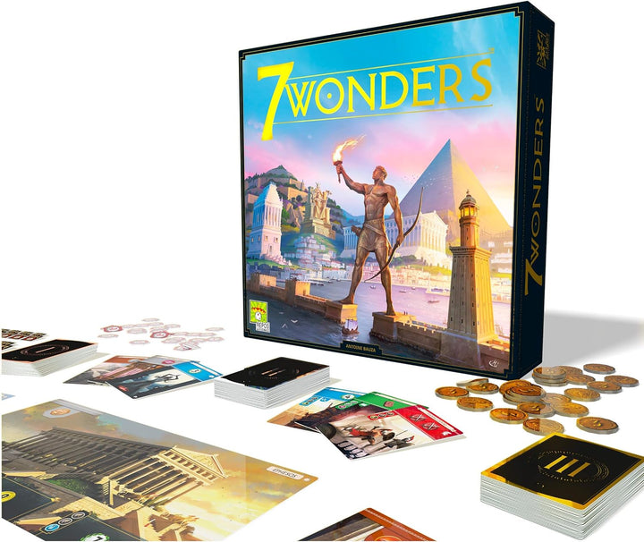 Repos Production UNBOX Now | 7 Wonders 2nd Edition | Board Game | Ages 10+